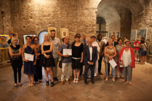 Artisti partecipanti : Nicoletta Anastasia, Mariangela Baldi, Daniela Tosca Bertelli, Elena Bullo, Ornella Busti, Massimo Capezzali, Paola Ceccarelli, Alessandro Dell'Otto, Nadia Muzzatti Conestabile della Staffa, Paola Giordano, Giovanna Greco, Daniela Gabbarelli, Francesco Gaudino, Dottoressa Elvira Lionetti, Marcella Meghi, Marco Montagnani, Lello Negozio, Luisa Nunnziati, Alessandra Anca Palel, Giampietro Petruccioli, Patrizia Di Poce, Barbara Scaccini, Nicola Reljic, Fabiana Taddei, Ezio Tambini, Armando Tordoni, Federica Zanetti, Simon Wilfred.